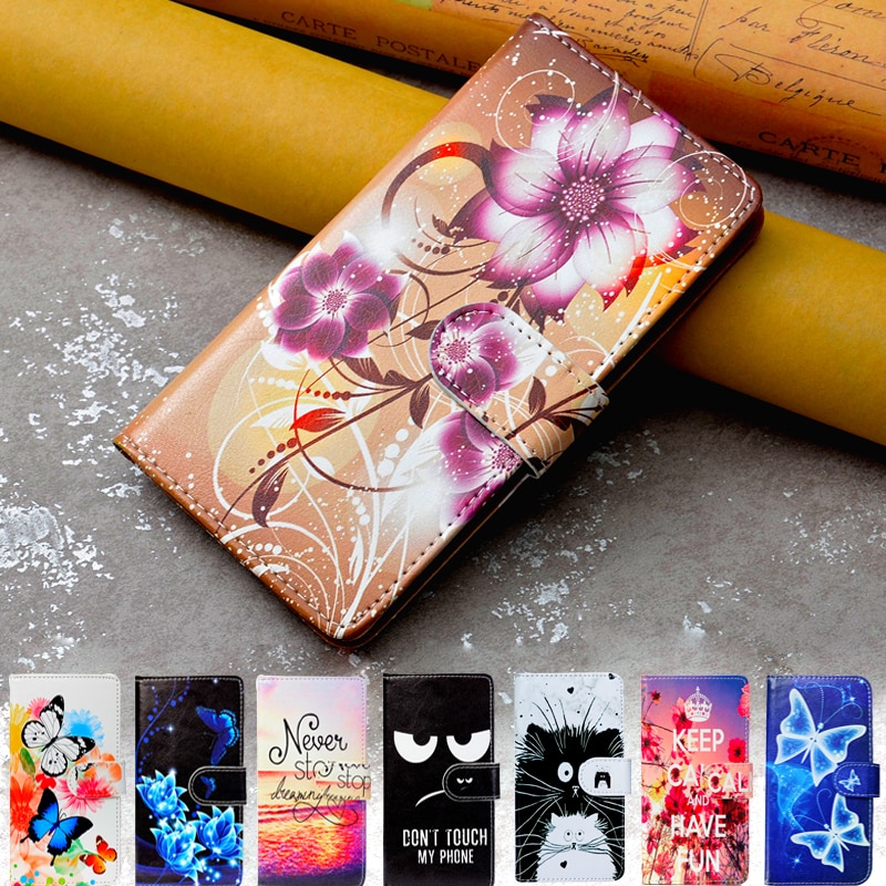 For OPPO A1K Case Print Wallet Leather Fundas Flip Case For OPPO A1K CPH1923 Cover Back Case Coque Capa