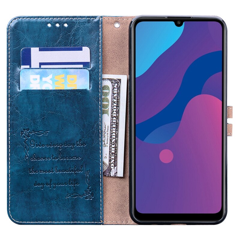 Luxe Leather Wallet Case Voor Huawei Honor 9A MOA-LX9N Flip Case Voor Huawei Honor 9A 9 Een Kaarthouder Telefoon coque Voor Honor9A