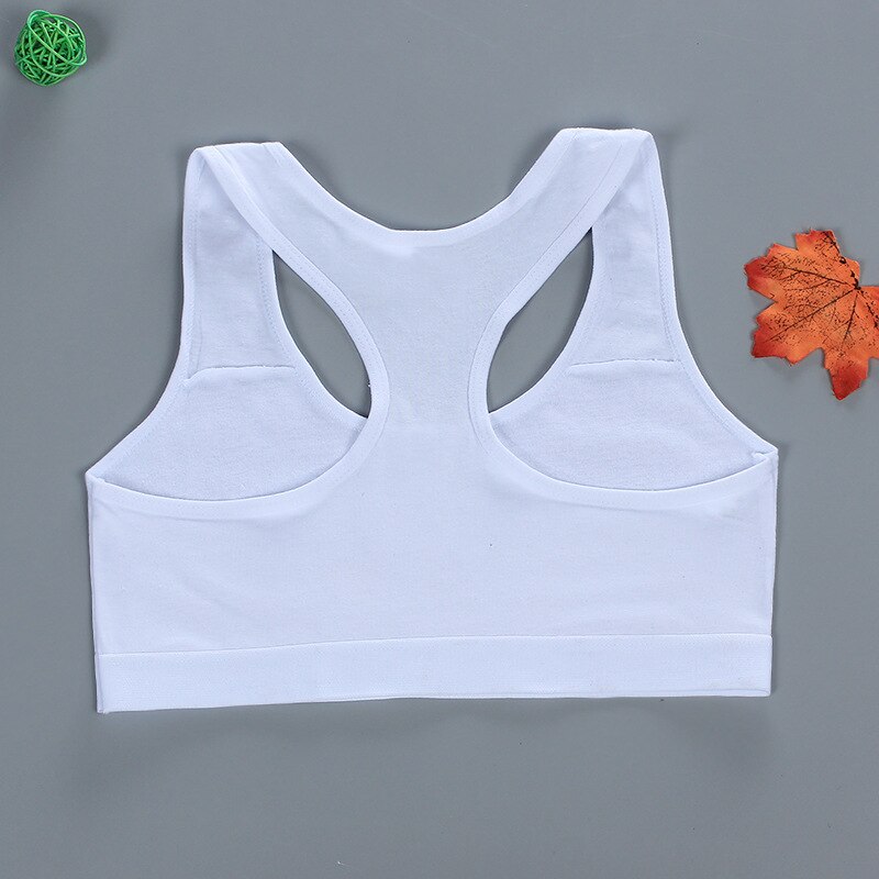 Training Bra For Girls Underwear Cotton Tops Crop Teens Cartoon Sports Bras Vest Teen Clothing 9-15Y