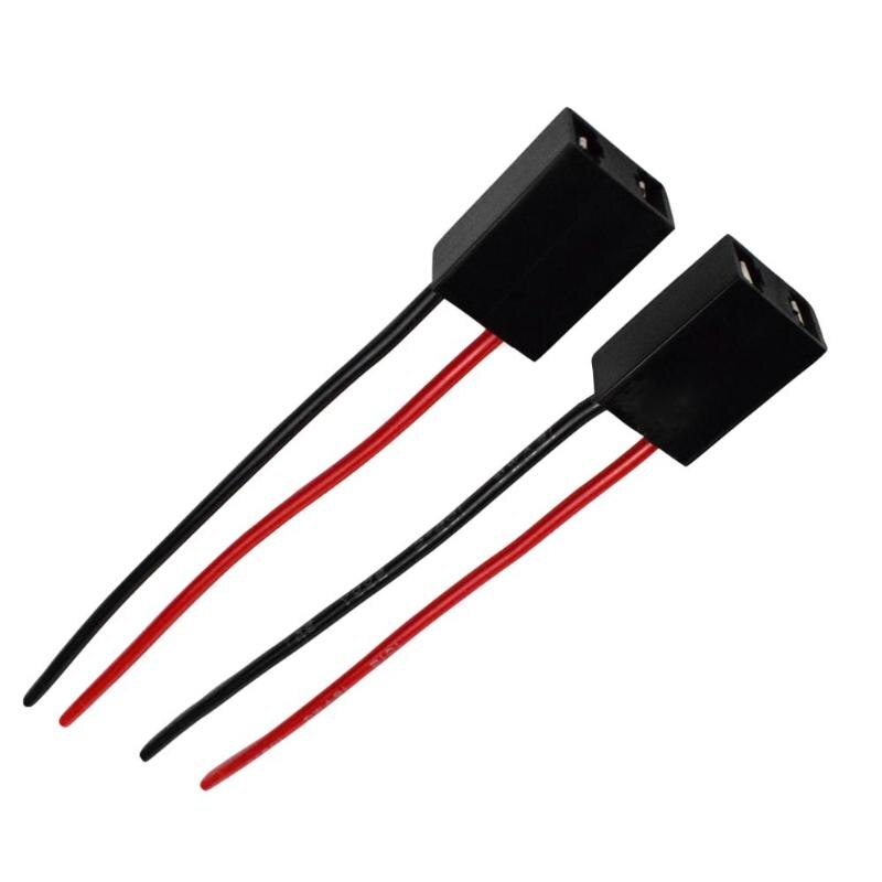 1 Pair H7 12V-24V Car Auto Bulb Socket Female Adapter Connector for Universal Bulb Socket Headlight Fog Lamp Light Accessories