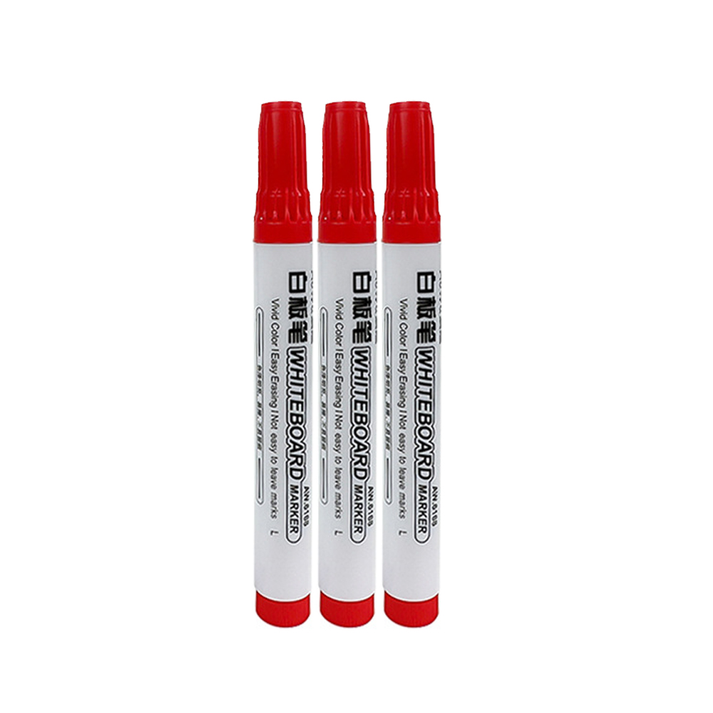 Suddbar Magnetisk Whiteboard Penna - 13.3cm - 10 Pennor/Box - Skola Kontor Konst: Gul