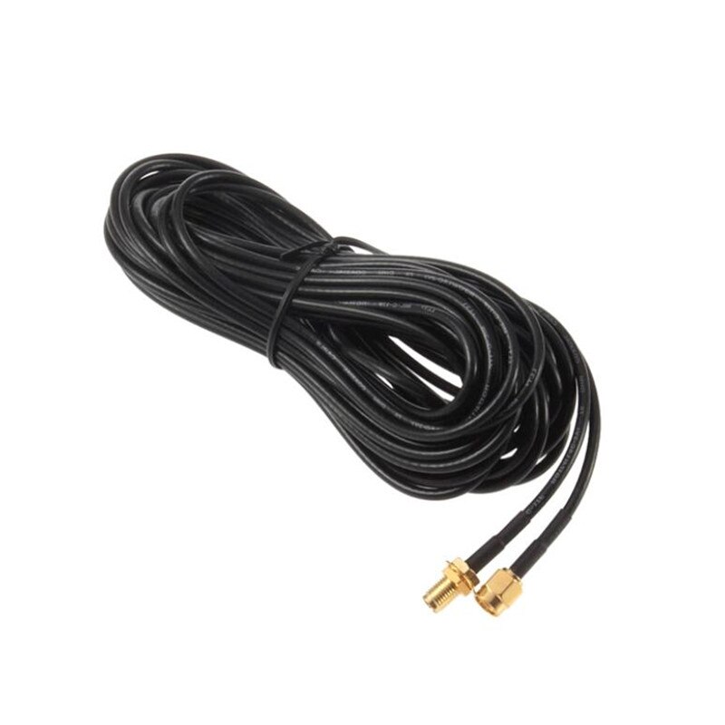 1pcs/lot WiFi WAN Router 3M Wi-Fi Antenna Extension Cable RP-SMA
