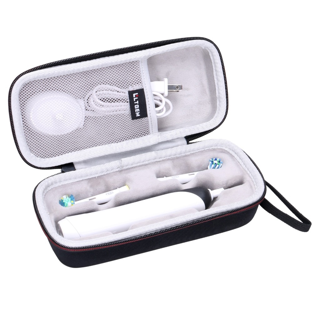 LTGEM EVA Hard Case für Oral-B Pro 1000 & 5000 Elektrische Power Akku Zahnbürste-Reise Schutzhülle durchführung Stora