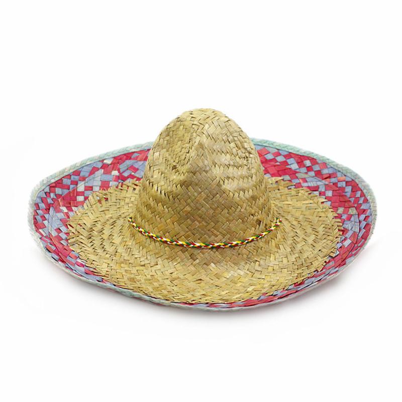 Straw Hat Mexican Hat Hawaii Straw Hat Woven Hawaii Straw Hat for People