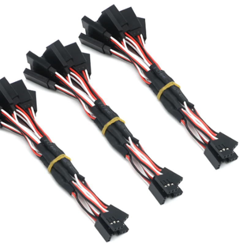 100/150/200/300/500mm Rc Servo Y Cavo di Prolunga Cavo per Rc Servo Jr Futaba Rc Aereo Elicottero auto Fai Da Te