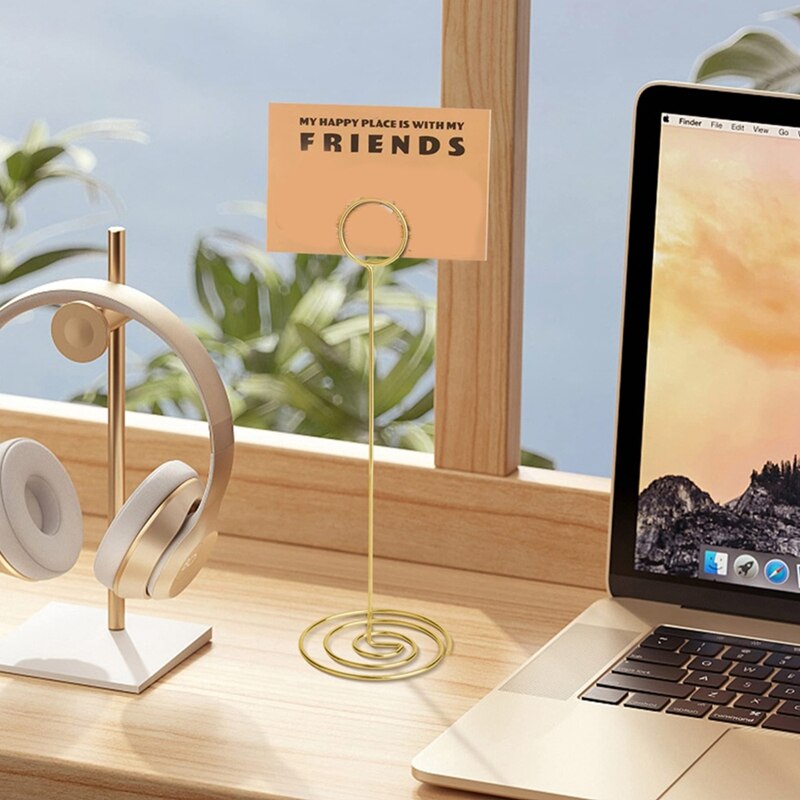 Tafel Nummer Houders 10 Stuks-8.75 Inch Plaats Kaarthouder Hoge Tafel Nummer Staat Voor Wedding Party Graduation Receptie