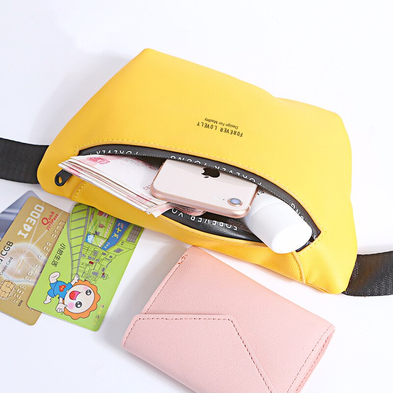 Waist Bags For Women Crossbody Bag Leather Chest Purse Casual Travel Pack Mini Leg Pack Female Waist Belt Bag Chest Phone