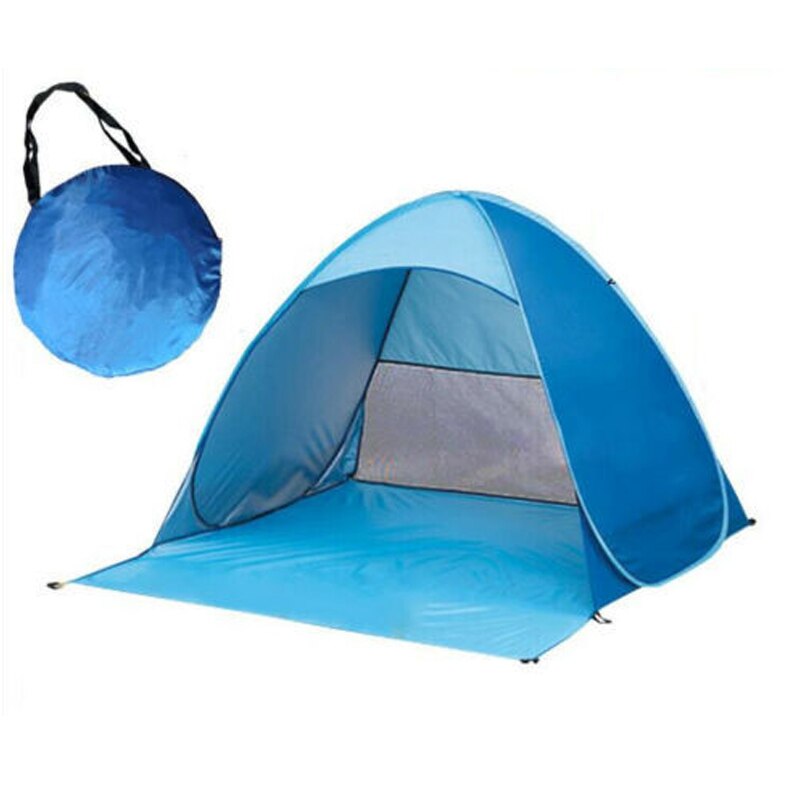 Tenda da sole automatica s tenda da spiaggia tende Pop-Up tenda da sole UV tenda da spiaggia leggera tenda da spiaggia per escursioni all'aperto: 2
