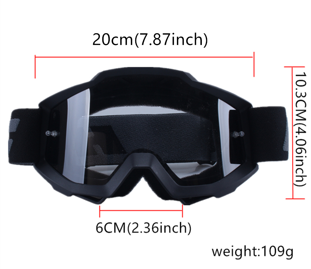 Motorcykel solbriller mænd motocross sikkerhed beskyttende mx nattesyn hjelm beskyttelsesbriller vintage kørebriller gafas retro moto