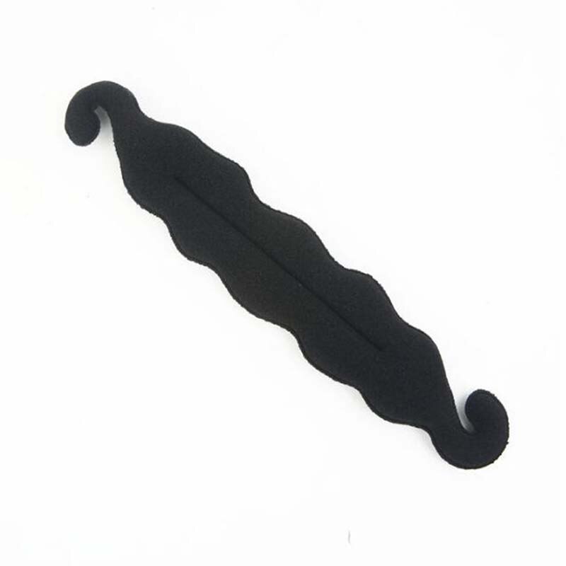 4 stk / sæt hår styling magisk svamp klip skum bolle curler frisure twist maker værktøj styling hår tilbehør: 23cm