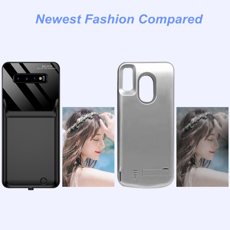 10000 mAh With line Power Bank Ultra-thin battery charger case For Samsung Galaxy S20 S20 + Plus S8 S9 S10 Plus S8 Plus Battery