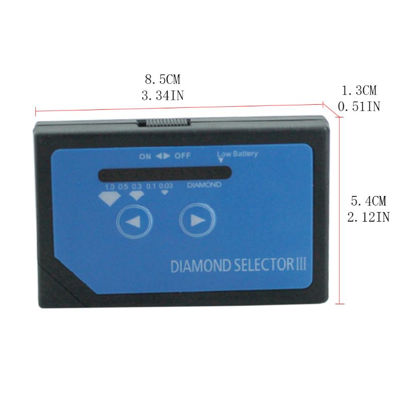 Diamond Gemstone Selector Tool Sound Light Indicator Hoge Nauwkeurigheid Gems Tester 57BB