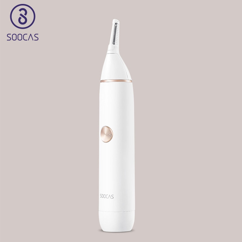 SOOCAS – tondeuse électrique sans fil N1 pour hommes, rasoir à lame pour épilation du nez et des oreilles, étanche, Safty