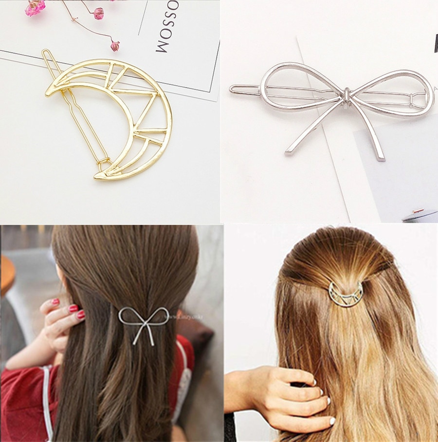 1PCS Hairpin Makeup Toy Princess Magic Wand Girls Party Children&#39;s Makeup Set Pretend Play Games Jewelry Accessories