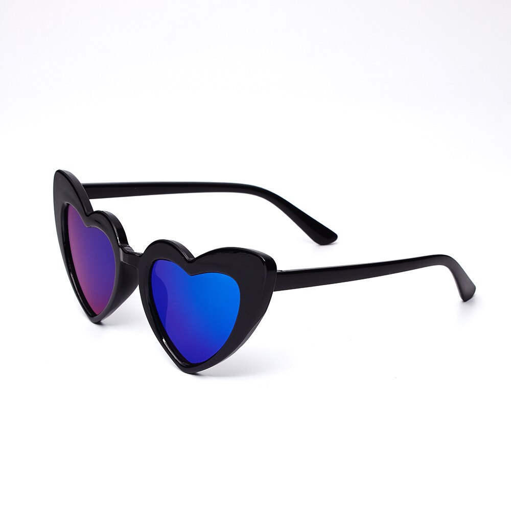 Gafas de sol con forma de corazón para niños y niñas, lentes de sol infantiles con forma de corazón, a la , con uv400,: KL2331 C3