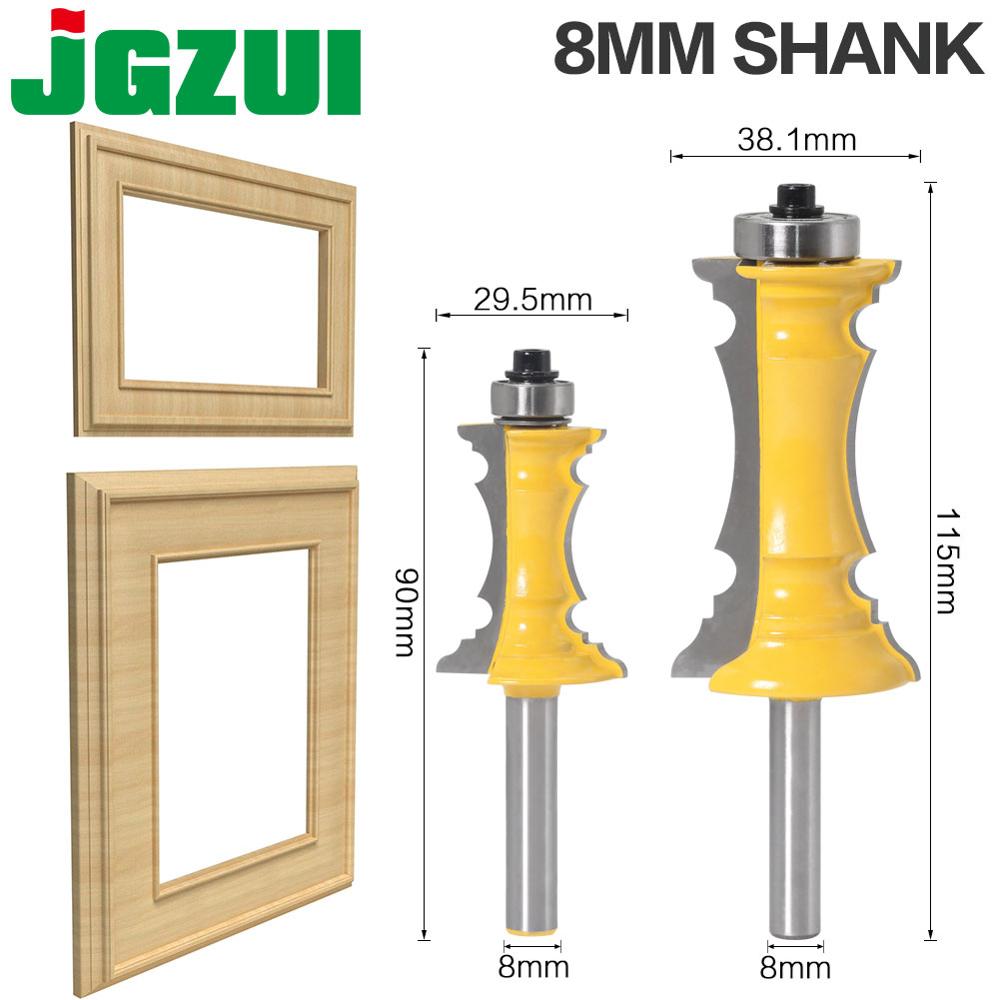 1pc 8mm tige 38mm 64mm onglet cadre moulage routeur Bit ligne couteau porte couteau Tenon Cutter pour outils de travail du bois
