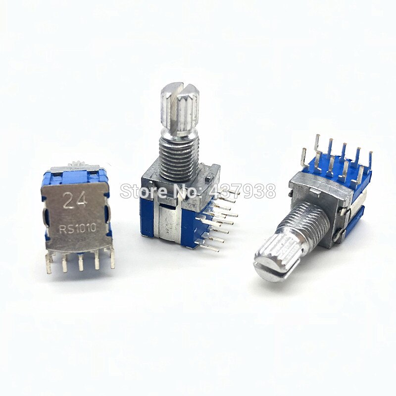 5pcs RS1010 band switch rotary switch gear change switch 1 pole 5 position 2 pole 4 position 3 position