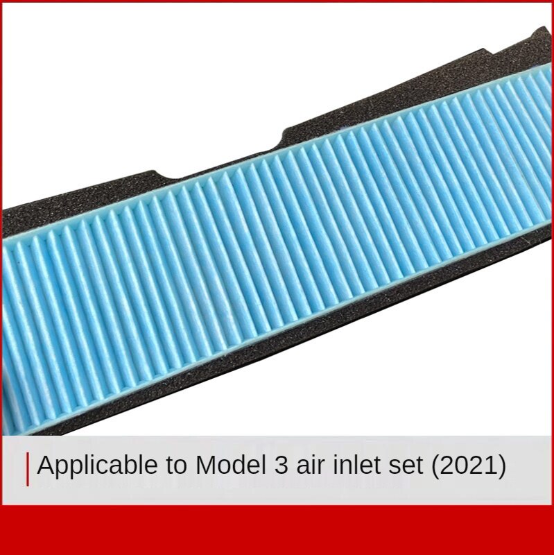 Masque d'admission d'air pour Tesla modèle 3, couvercle de protection, élément filtrant d'entrée d'air