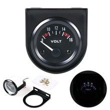 Dreifach-Messgerät Auto - Wassertemperatur + Volt + Öldruck | 52mm Instrument Für 12V Fahrzeuge
