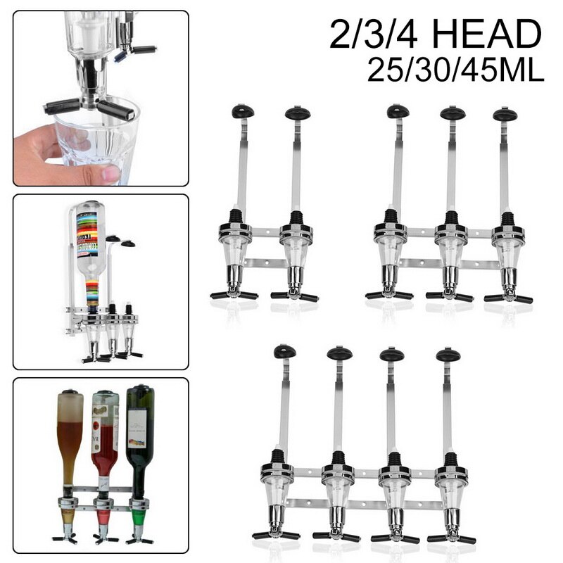 Bar Tools Buffet Pourer Wine Bottle Dispenser Liquor Dispenser Wine Rack Bar Wall-mounted Wine Shaker Western Restaurant