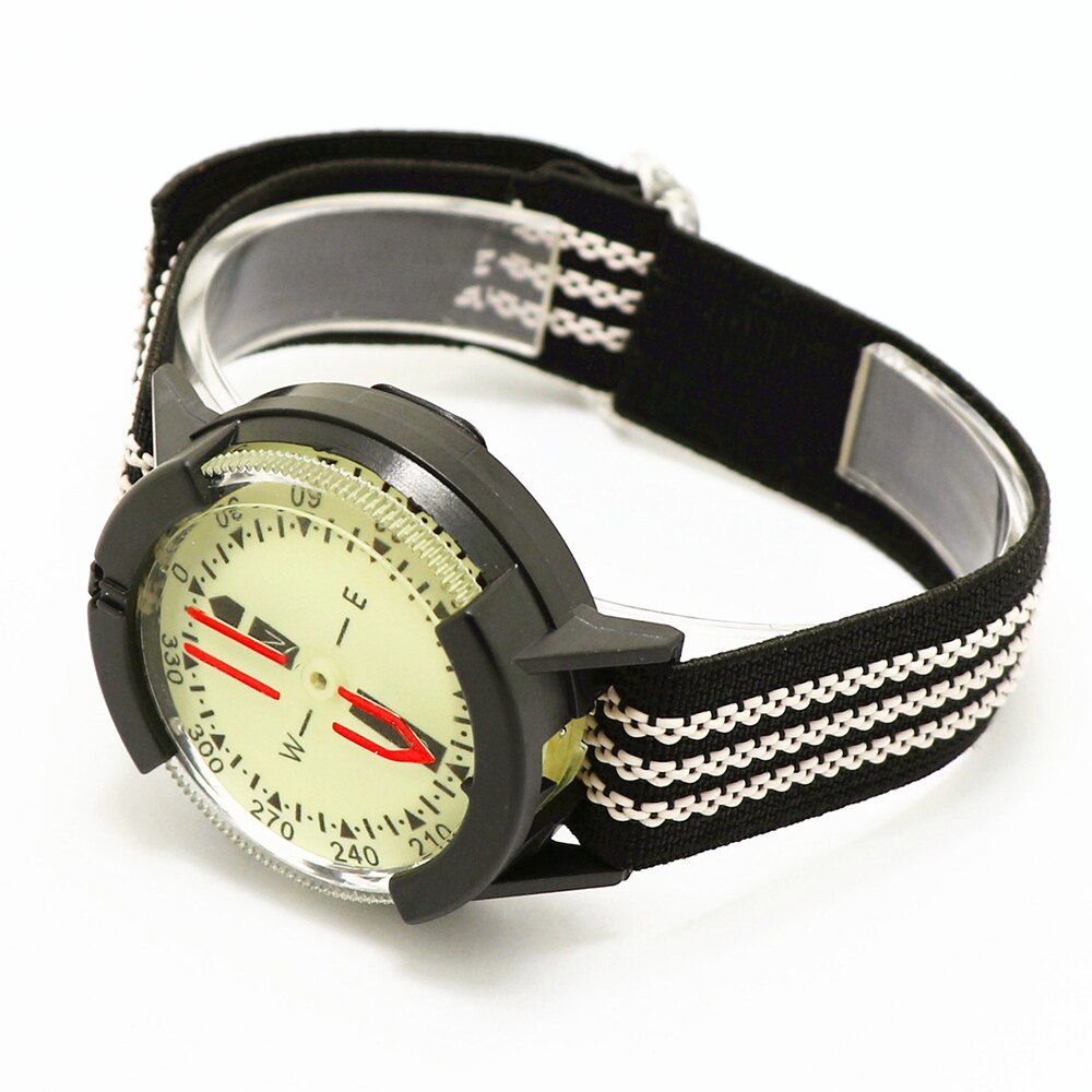 Diving Compass Waterproof Luminous Wristwatch Compass Camping Tool Survival Adventure Hiking Tourism