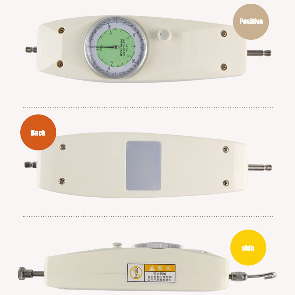 Force Gauge Mechanical Analog Push Pull Gauge Thrust Pressure Meter Test Tool CLH@8