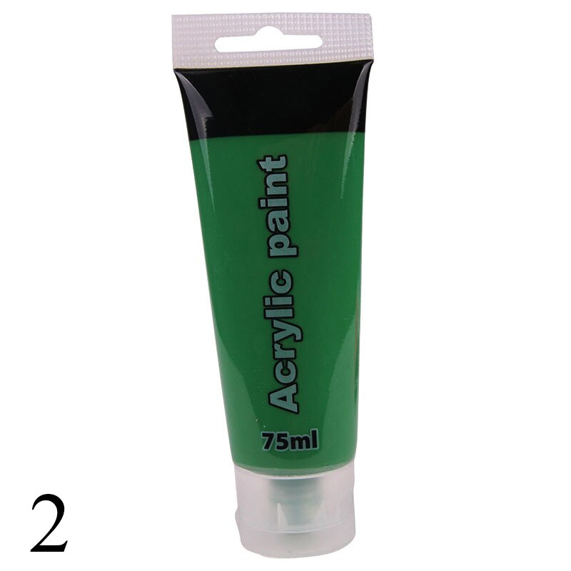 Multicolor pigment 75ml slange akryl pigment til tegning nummer maleri paartist tegning graffiti akryl maling: 2