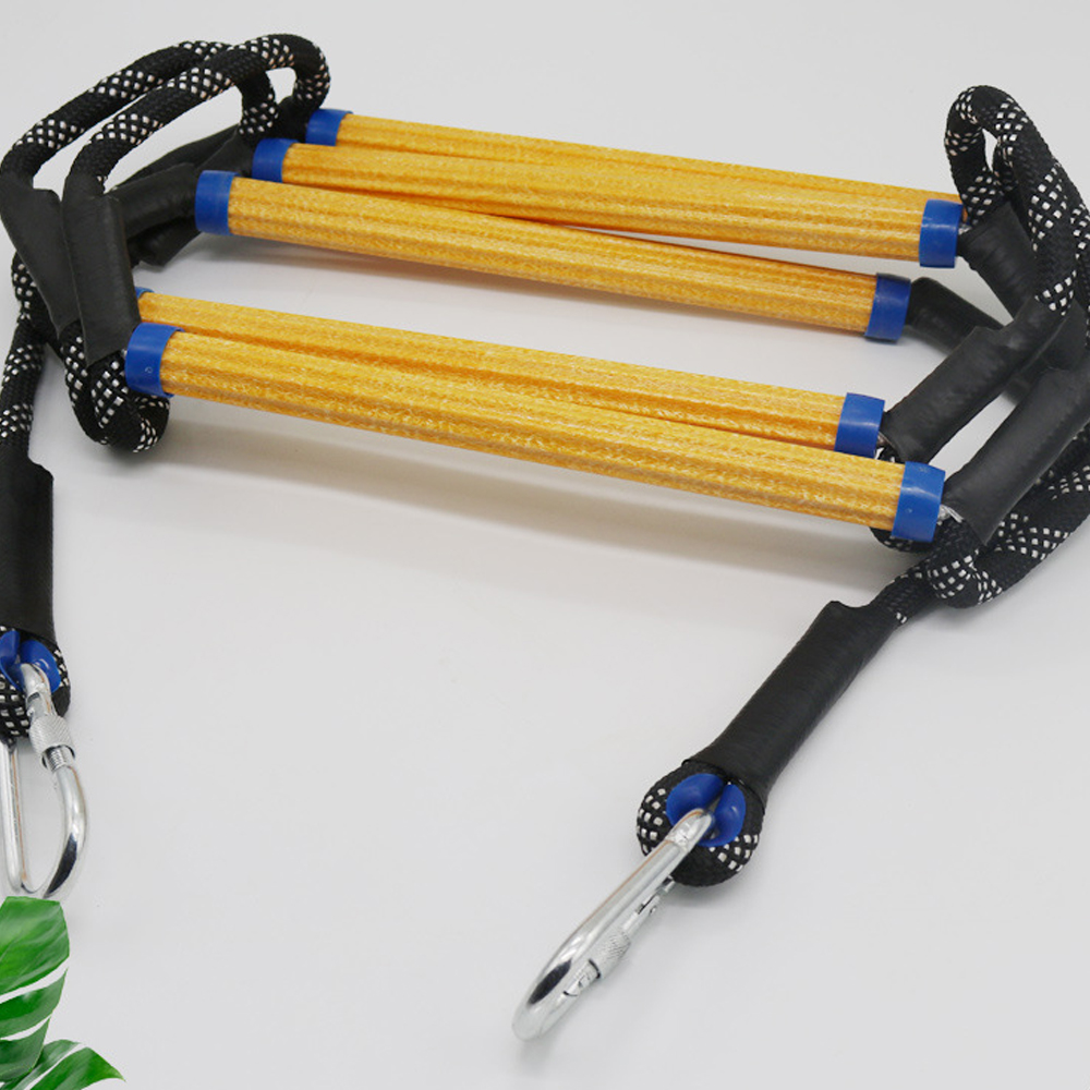 Boat Rope Safety Ladder Convenient For Swimming Diving And Ship Rescue Ideal for Swimmers Anglers And Family Water Activities