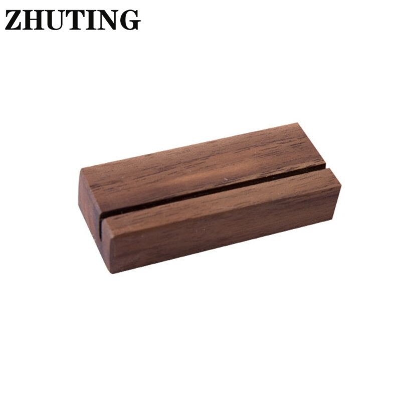 Drewniane numery wyświetlanie zdjęć stojak wizytownik na karty biznesowe nazwa klipsy na notatki organizator na biurko obiad impreza: Default Title