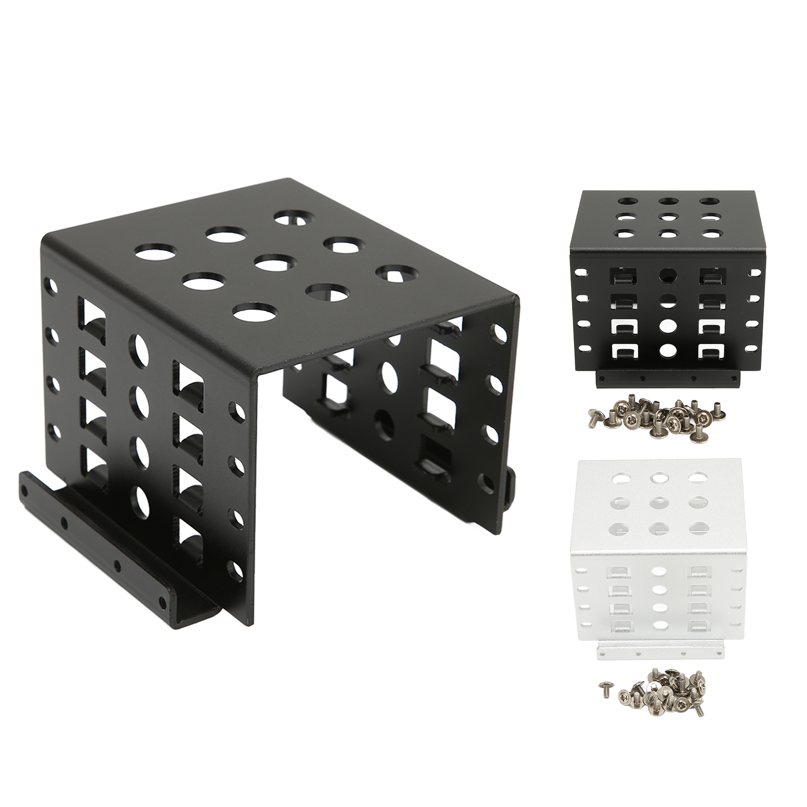 Support de disque dur 2,5 pouces, Support en alliage d'aluminium, Extension spatiale SATA IDE, support de montage pour disque dur 2,5 pouces, Installation facile pour IDE 2,5 pouces