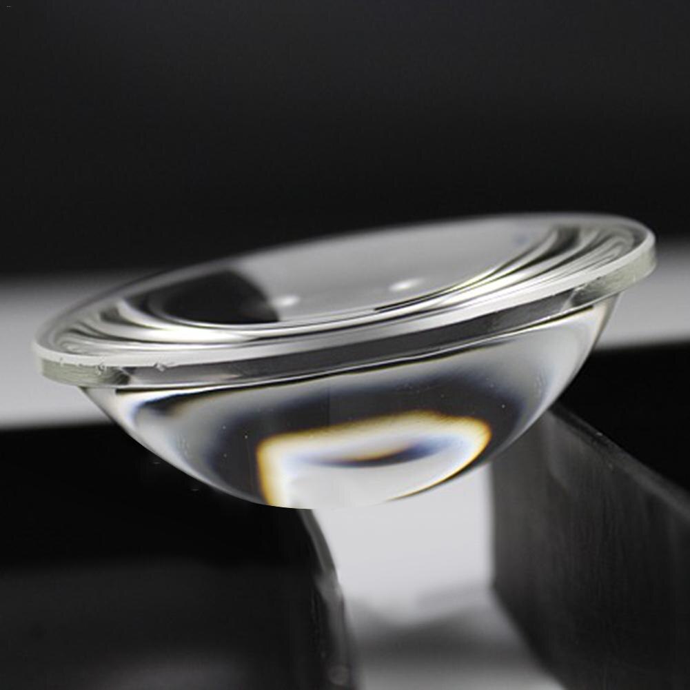 Justerbar vinkel 30/44/54/66mm plano-konveks glasslinje ledet konveks kondensatorlinse optisk fokuseringslinse for led-spotter 1pc j3