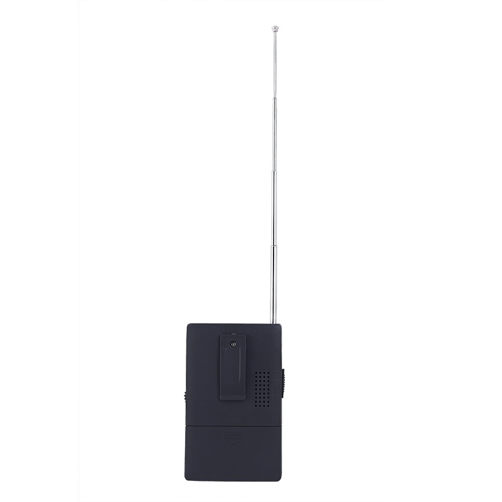 Mini AM/FM 2-Band Radio World Receiver with Speaker Silver Pocket Telescopic Antenna BC-R60 Portable Small Mini Elderly