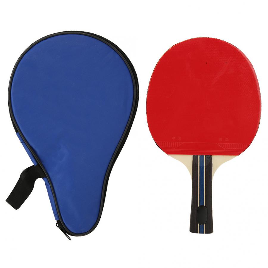 Table Tennis Bats REGAIL Adult Teenager Single Table Tennis Bats Racket Training Practicing with Storage Bag Table Tennis Tool