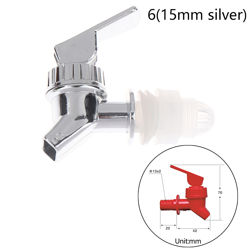 1PC Glass Wine Bottle Faucet Jar Wine Barrel Water Tank Faucet With Filter Wine Valve Water Dispenser Switch Tap Bibcocks Beer: army green
