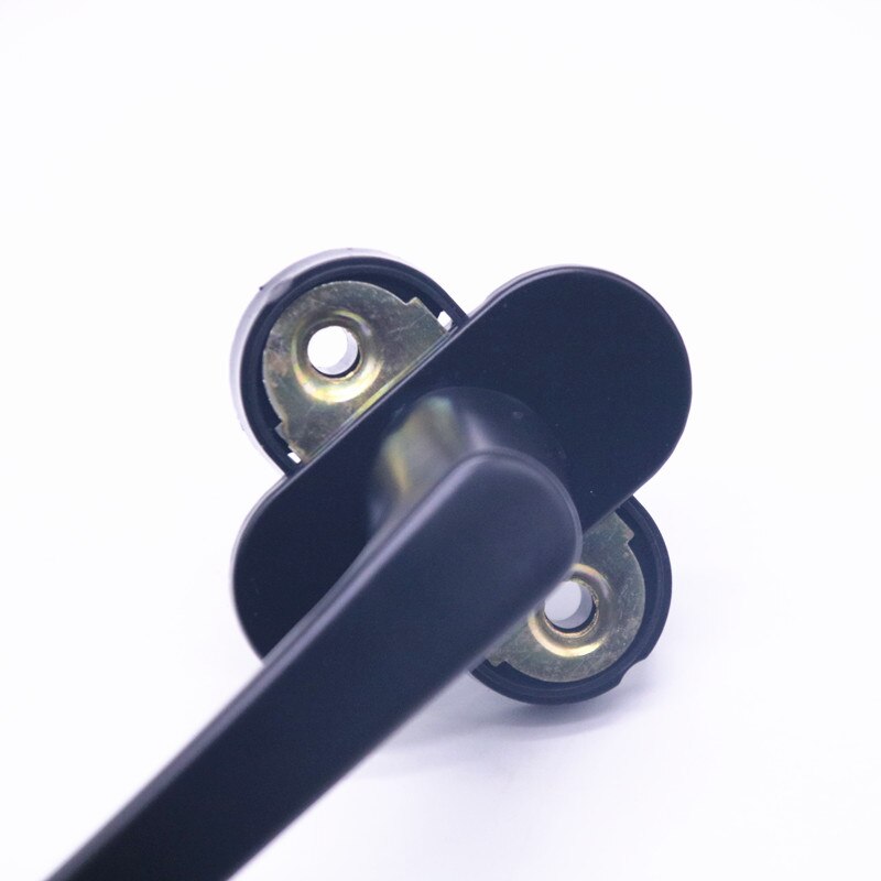 Inside Open Linkage Lever Plastic Steel Window Lock Black Handle