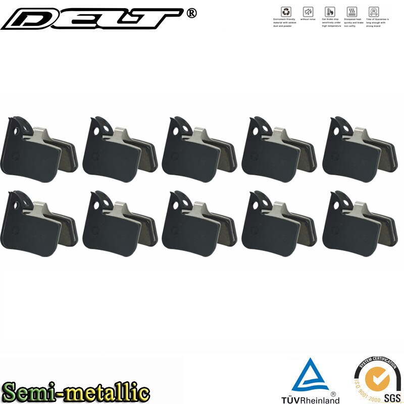 10 Pair Bicycle Disc Brake Pads For SRAM AVID Rival 22 S700 Red 22 B1 Force 22 CX1 Parts Semi-Metal MTB E-BIKE Accessories: Default Title