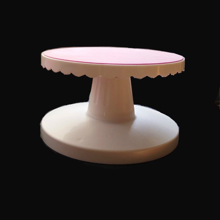 Baking equipment Fondant cake decorating table Decorating turntable Adjustable tilting turntable Cake Operating Table: Default Title