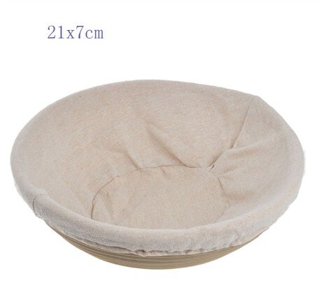 Oval Dough Banneton Brotform Dougn Rattan Bread Proofing Proving Baskets Fermentation Wicker Basket Kitchen Supplies: 21X7cm