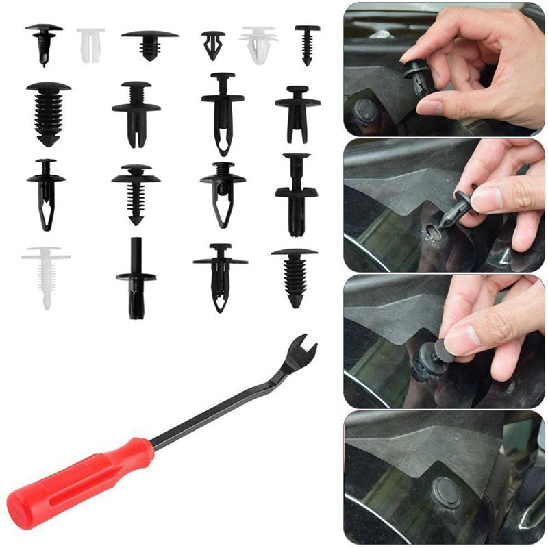 421Pcs Auto Trim Clips Universele Auto Trim Panel Clips Push Vasthouders Plastic Rivet Autodeur Trim Clips Retainer clips