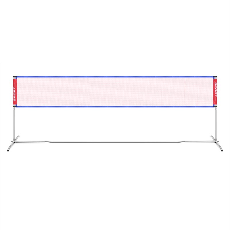 Rede portátil para badminton, sem moldura, 3.1m-6.1m, malha quadrada para treinamento, rede de badminton