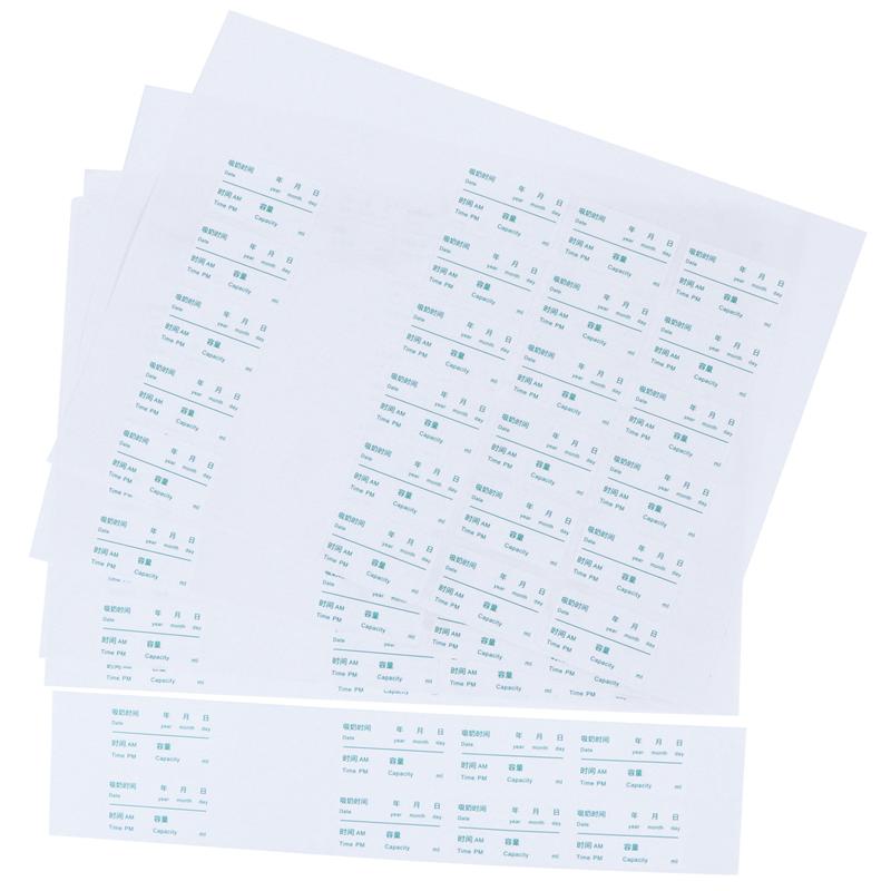 100pcs Practical Date Label Message Label Sticker Frozen Milk Labels Date Decal