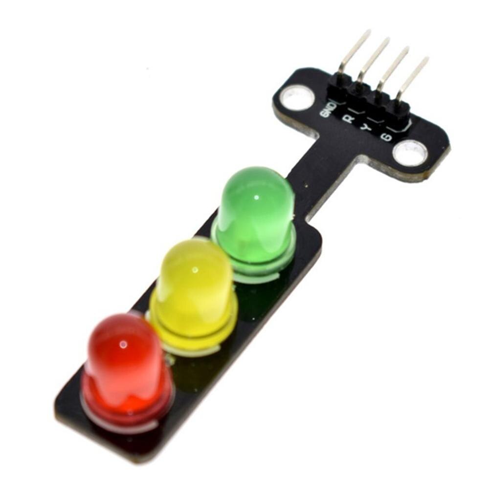 Anpwoo Led Creatieve Traffic Light Emitting Module 5V Digitale Signaal Gewone Helderheid 3 Licht Aparte Controle