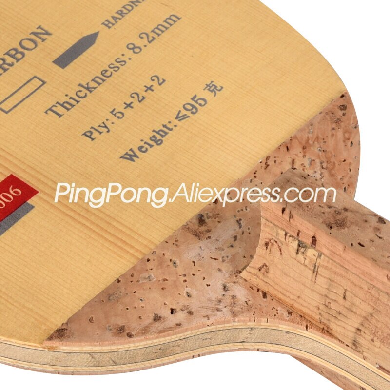 Palio di Carbonio/Titanio Racchetta Da Ping Pong Palio Lama JS Giapponese Penhold PALIO Ping Pong Bat/Paddle