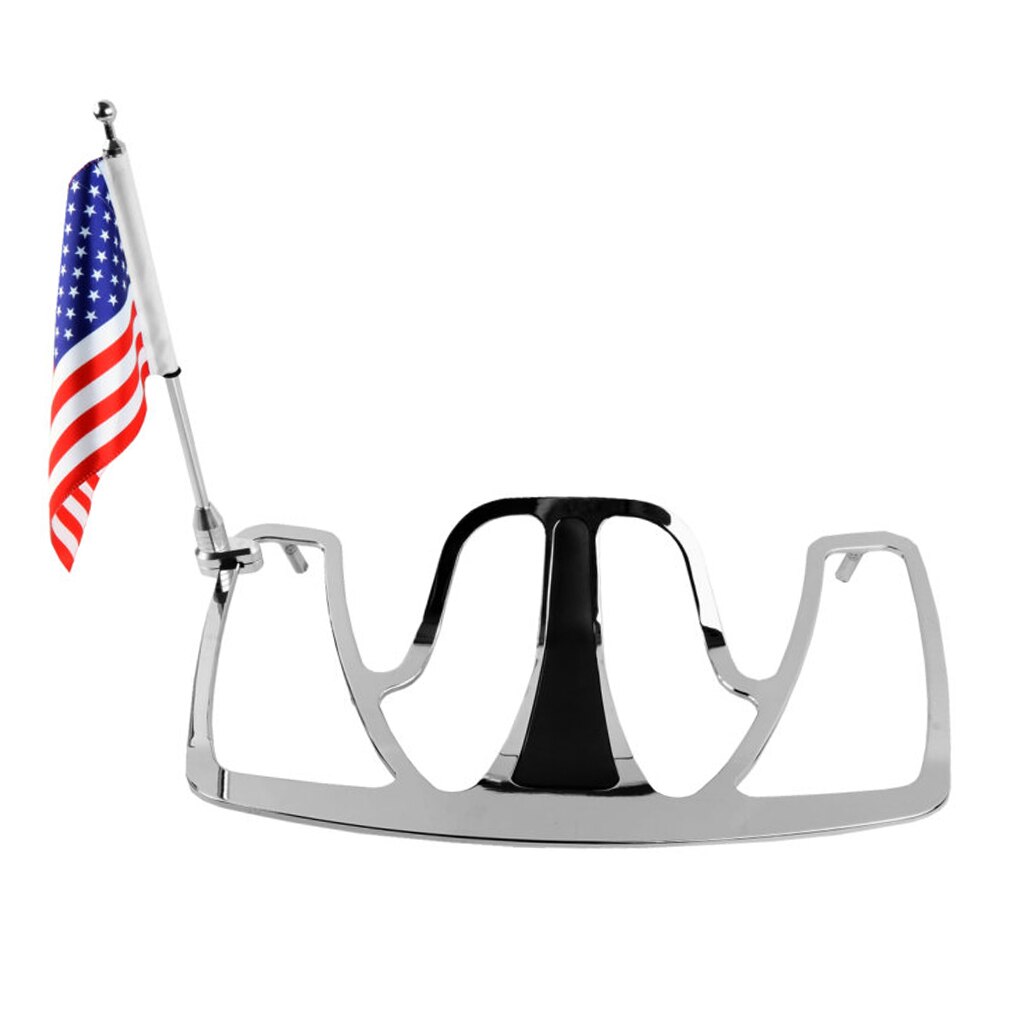 Diamantplade motorcykel flagstang mount og usa flag til harley  xl883 1200 x48