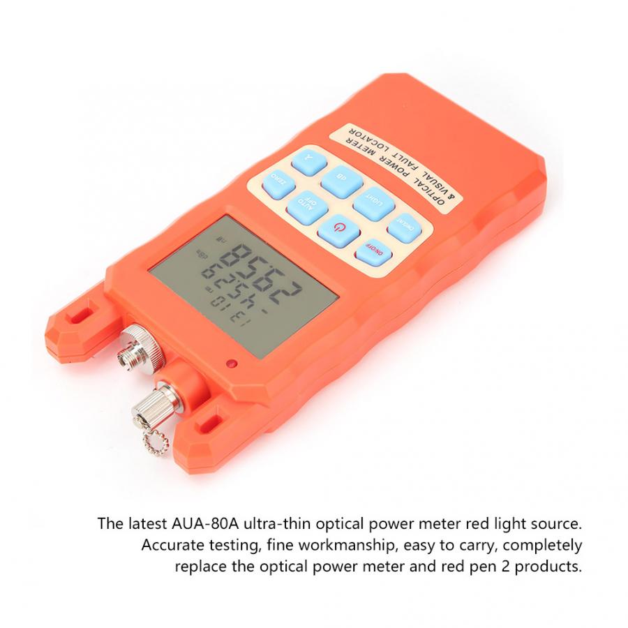 Portable All in All Fiber Optical Power Meter Visual Fault Locator Fiber Optic Cable Tester
