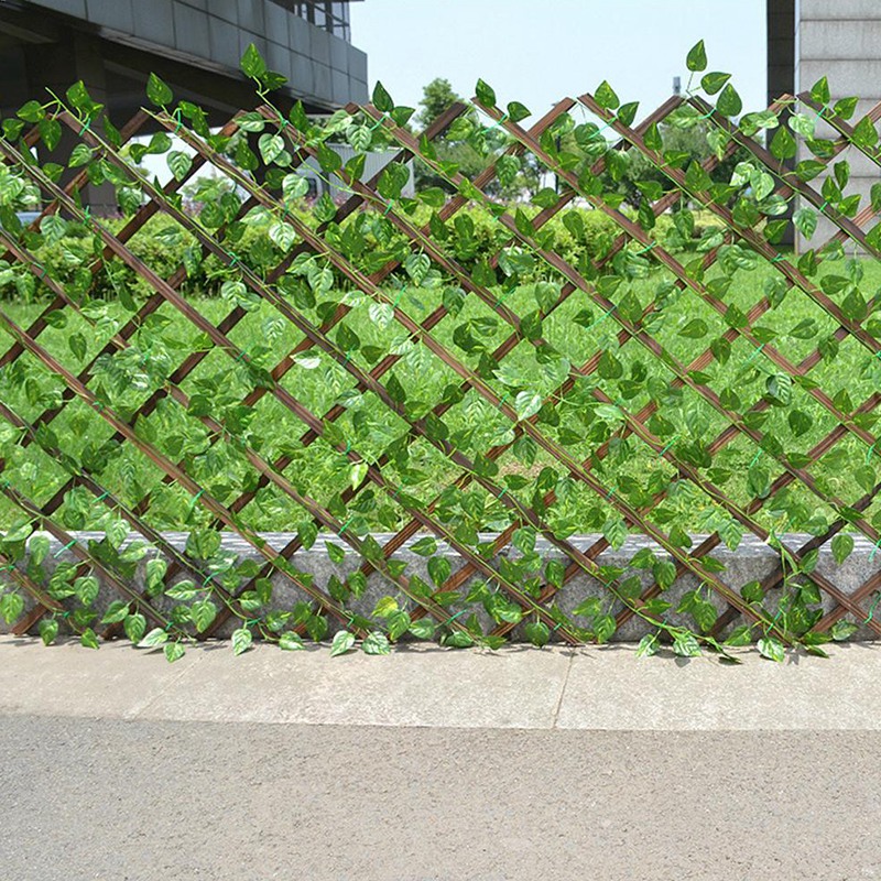 Kunsthave plante hegn uv beskyttet sn udendørs indendørs have hegn baghave hjem mini landskab hegn