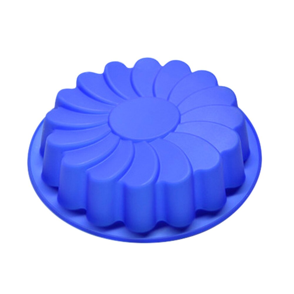 Silicone Large Flower Cake Mould Chocolate Soap Candy Jelly Mold Baking Pan silicone molds cake decorating #1