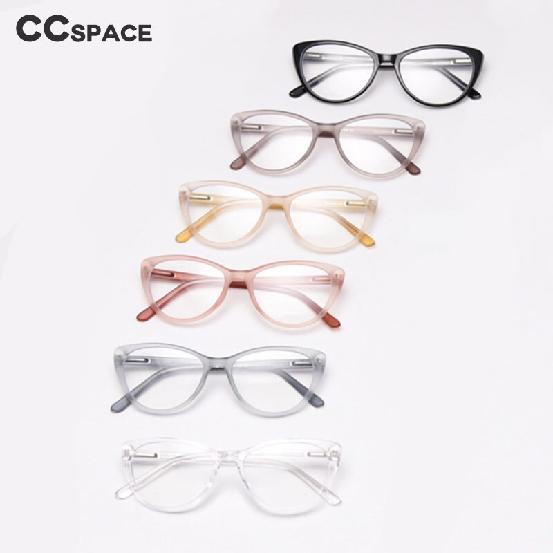 49532 Cat Eye Men Women Matte Glasses Frames Ultralight TR90 Optical Computer Glasses