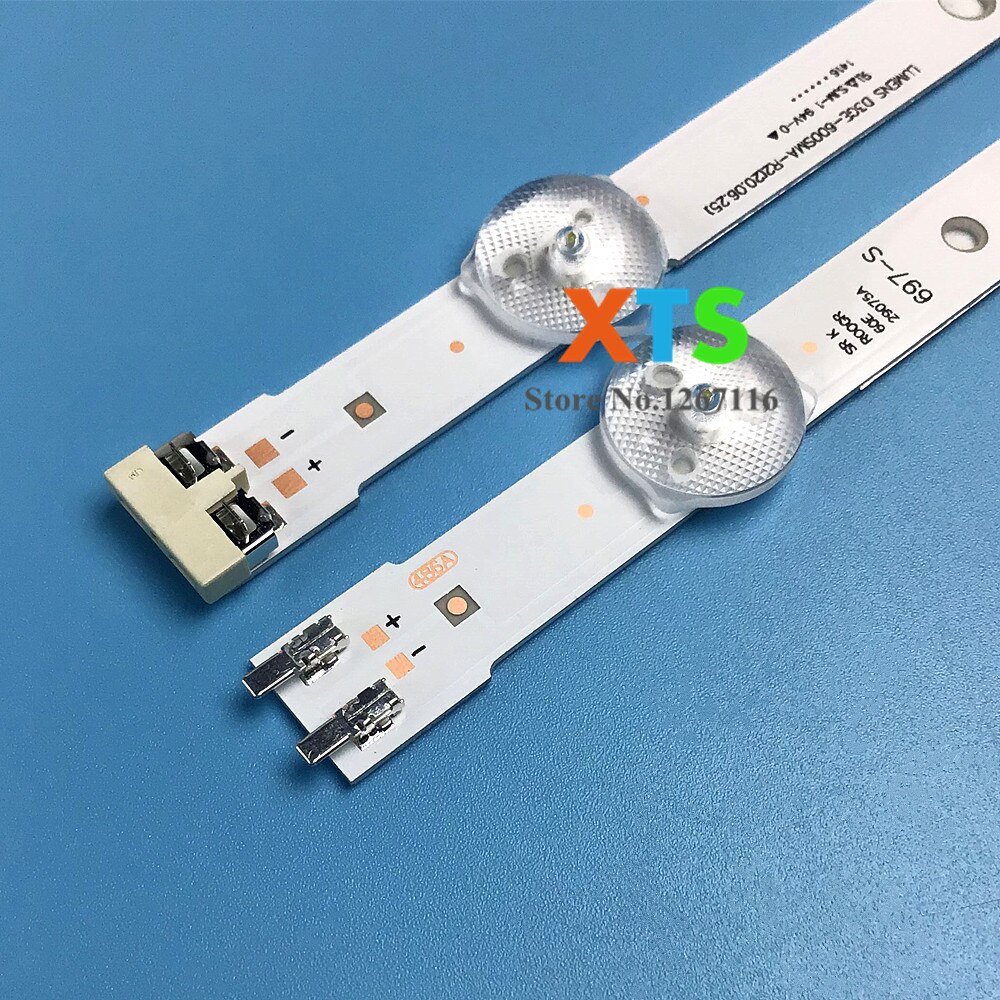 12 PCS LED Backlight Strip For Samsung 60''TV UN60J6200AF 2013SVS60 3228N1 D3GE-600SMA-R2 D3GE-600SMB-R1 BN96-29074A 29075A