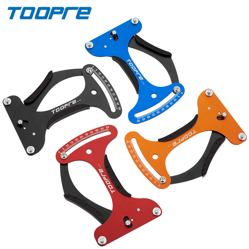 Toopre Fiets Spaak Spanningsmeter Mountainbike Velg Wiel Groep Spanning Meting Afwijking Correctie Tool